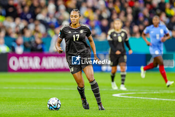 2023-07-24 - Allyson Swaby (17) of Jamaica during the 2023 FIFA Women’s World Cup, Group F football match between France and Jamaica on 23 July 2023 at Stadium Australia in Sydney, Australia - FOOTBALL - WOMEN'S WORLD CUP 2023 - FRANCE V JAMAICA - FIFA WORLD CUP - SOCCER