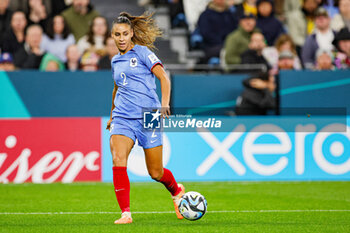 2023-07-24 - Maelle Lakrar (2) of France during the 2023 FIFA Women’s World Cup, Group F football match between France and Jamaica on 23 July 2023 at Stadium Australia in Sydney, Australia - FOOTBALL - WOMEN'S WORLD CUP 2023 - FRANCE V JAMAICA - FIFA WORLD CUP - SOCCER