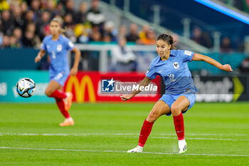 2023-07-24 - Clara Mateo (12) of France during the 2023 FIFA Women’s World Cup, Group F football match between France and Jamaica on 23 July 2023 at Stadium Australia in Sydney, Australia - FOOTBALL - WOMEN'S WORLD CUP 2023 - FRANCE V JAMAICA - FIFA WORLD CUP - SOCCER