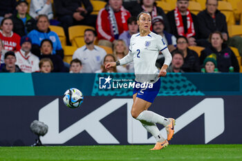 2023-07-24 - Lucy Bronze (2) of England during the 2023 FIFA Women’s World Cup, Group D football match between England and Haiti on 22 July 2023 at Suncorp Stadium in Brisbane, Australia - FOOTBALL - WOMEN'S WORLD CUP 2023 - ENGLAND V HAITI - FIFA WORLD CUP - SOCCER