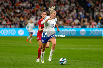 2023-07-28 - Alessia Russo (23) of England during the 2023 FIFA Women’s World Cup, Group D football match between England and Denmark on 28 July 2023 at Sydney Football Stadium in Sydney, Australia - FOOTBALL - WOMEN'S WORLD CUP 2023 - ENGLAND V DENMARK - FIFA WORLD CUP - SOCCER