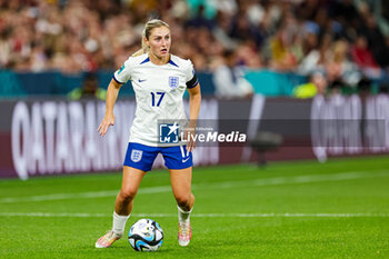 2023-07-28 - Laura Coombs (17) of England during the 2023 FIFA Women’s World Cup, Group D football match between England and Denmark on 28 July 2023 at Sydney Football Stadium in Sydney, Australia - FOOTBALL - WOMEN'S WORLD CUP 2023 - ENGLAND V DENMARK - FIFA WORLD CUP - SOCCER