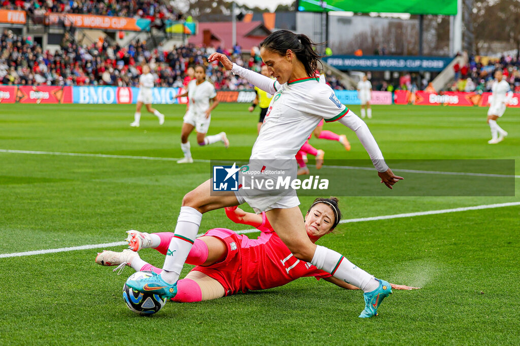 FOOTBALL - WOMEN'S WORLD CUP 2023 - KOREA REPUBLIC v MOROCCO - FIFA WORLD CUP - SOCCER