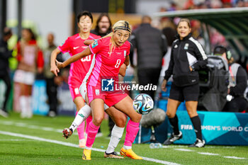 2023-07-30 - Cho So-hyun (8) of Korea Republic during the 2023 FIFA Women’s World Cup, Group H football match between Korea Republic and Morocco on 30 July 2023 at Hindmarsh Stadium in Adelaide, Australia - FOOTBALL - WOMEN'S WORLD CUP 2023 - KOREA REPUBLIC V MOROCCO - FIFA WORLD CUP - SOCCER