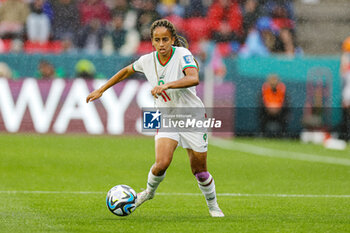 2023-07-30 - Fatima Tagnaout (11) of Morocco during the 2023 FIFA Women’s World Cup, Group H football match between Korea Republic and Morocco on 30 July 2023 at Hindmarsh Stadium in Adelaide, Australia - FOOTBALL - WOMEN'S WORLD CUP 2023 - KOREA REPUBLIC V MOROCCO - FIFA WORLD CUP - SOCCER