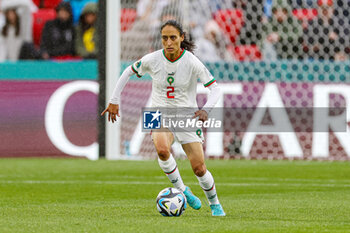 2023-07-30 - Zineb Redouani (2) of Morocco during the 2023 FIFA Women’s World Cup, Group H football match between Korea Republic and Morocco on 30 July 2023 at Hindmarsh Stadium in Adelaide, Australia - FOOTBALL - WOMEN'S WORLD CUP 2023 - KOREA REPUBLIC V MOROCCO - FIFA WORLD CUP - SOCCER