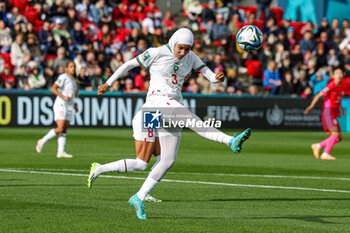 2023-07-30 - Nouhaila Benzina (3) of Morocco during the 2023 FIFA Women’s World Cup, Group H football match between Korea Republic and Morocco on 30 July 2023 at Hindmarsh Stadium in Adelaide, Australia - FOOTBALL - WOMEN'S WORLD CUP 2023 - KOREA REPUBLIC V MOROCCO - FIFA WORLD CUP - SOCCER