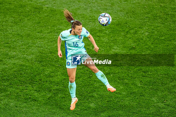 2023-07-31 - Hayley Raso (16) of Australia during the 2023 FIFA Women’s World Cup, Group B football match between Canada and Australia on 31 July 2023 at Melbourne Rectangular Stadium in Melbourne, Australia - FOOTBALL - WOMEN'S WORLD CUP 2023 - CANADA V AUSTRALIA - FIFA WORLD CUP - SOCCER