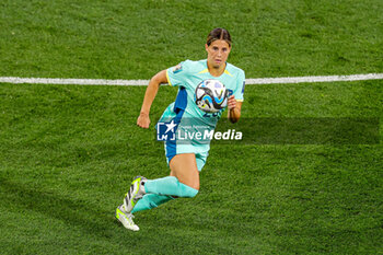 2023-08-01 - Kyra Cooney-Cross (23) of Australia during the 2023 FIFA Women’s World Cup, Group B football match between Canada and Australia on 31 July 2023 at Melbourne Rectangular Stadium in Melbourne, Australia - FOOTBALL - WOMEN'S WORLD CUP 2023 - CANADA V AUSTRALIA - FIFA WORLD CUP - SOCCER