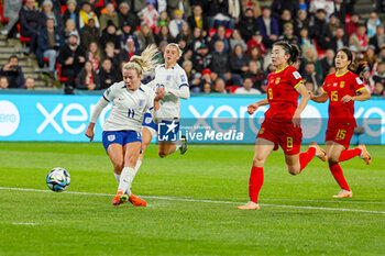 2023-08-01 - Lauren Hemp (11) of England scores a goal 0-2 during the 2023 FIFA Women’s World Cup, Group D football match between China and England on 1 August 2023 at Hindmarsh Stadium in Adelaide, Australia - FOOTBALL - WOMEN'S WORLD CUP 2023 - CHINA V ENGLAND - FIFA WORLD CUP - SOCCER