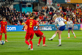 2023-08-01 - Alessia Russo (23) of England scores a goal 0-1 during the 2023 FIFA Women’s World Cup, Group D football match between China and England on 1 August 2023 at Hindmarsh Stadium in Adelaide, Australia - FOOTBALL - WOMEN'S WORLD CUP 2023 - CHINA V ENGLAND - FIFA WORLD CUP - SOCCER