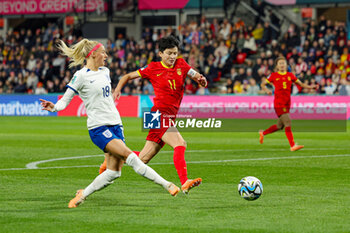 2023-08-01 - Chloe Kelly (18) of England scores a goal 1-5 during the 2023 FIFA Women’s World Cup, Group D football match between China and England on 1 August 2023 at Hindmarsh Stadium in Adelaide, Australia - FOOTBALL - WOMEN'S WORLD CUP 2023 - CHINA V ENGLAND - FIFA WORLD CUP - SOCCER