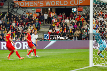 2023-08-01 - Lauren James (7) of England scores a goal 1-4 during the 2023 FIFA Women’s World Cup, Group D football match between China and England on 1 August 2023 at Hindmarsh Stadium in Adelaide, Australia - FOOTBALL - WOMEN'S WORLD CUP 2023 - CHINA V ENGLAND - FIFA WORLD CUP - SOCCER