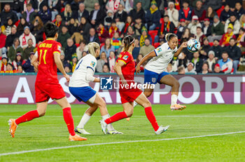 2023-08-01 - Lauren James (7) of England scores a goal 1-4 during the 2023 FIFA Women’s World Cup, Group D football match between China and England on 1 August 2023 at Hindmarsh Stadium in Adelaide, Australia - FOOTBALL - WOMEN'S WORLD CUP 2023 - CHINA V ENGLAND - FIFA WORLD CUP - SOCCER