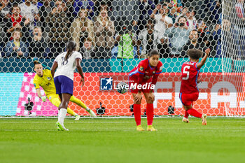 2023-08-02 - Yomira Pinzon (5) of Panama scores from the penalty spot 2-5 during the 2023 FIFA Women’s World Cup, Group F football match between Panama and France on 2 August 2023 at Sydney Football Stadium in Sydney, Australia - FOOTBALL - WOMEN'S WORLD CUP 2023 - PANAMA V FRANCE - FIFA WORLD CUP - SOCCER
