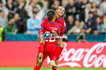 2023-08-02 - Lineth Cedeno (19) of Panama scores a goal and celebrates 3-5 during the 2023 FIFA Women’s World Cup, Group F football match between Panama and France on 2 August 2023 at Sydney Football Stadium in Sydney, Australia - FOOTBALL - WOMEN'S WORLD CUP 2023 - PANAMA V FRANCE - FIFA WORLD CUP - SOCCER