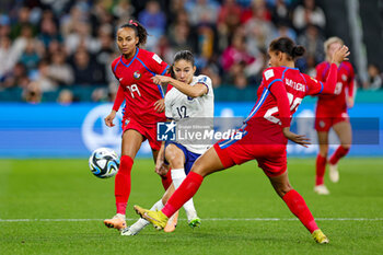 2023-08-03 - Clara Mateo (12) of France during the 2023 FIFA Women’s World Cup, Group F football match between Panama and France on 2 August 2023 at Sydney Football Stadium in Sydney, Australia - FOOTBALL - WOMEN'S WORLD CUP 2023 - PANAMA V FRANCE - FIFA WORLD CUP - SOCCER
