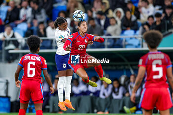 2023-08-03 - Aldrith Quintero (20) of Panama and Grace Geyoro of France during the 2023 FIFA Women’s World Cup, Group F football match between Panama and France on 2 August 2023 at Sydney Football Stadium in Sydney, Australia - FOOTBALL - WOMEN'S WORLD CUP 2023 - PANAMA V FRANCE - FIFA WORLD CUP - SOCCER