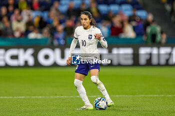 2023-08-03 - Amel Majri (10) of France during the 2023 FIFA Women’s World Cup, Group F football match between Panama and France on 2 August 2023 at Sydney Football Stadium in Sydney, Australia - FOOTBALL - WOMEN'S WORLD CUP 2023 - PANAMA V FRANCE - FIFA WORLD CUP - SOCCER