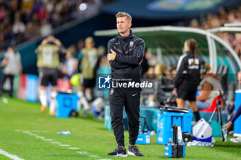 2023-08-03 - Collin Bell Manager of Korea Republic during the 2023 FIFA Women’s World Cup, Group H football match between Korea Republic and Germany on 3 August 2023 at Brisbane Stadium in Brisbane, Australia - FOOTBALL - WOMEN'S WORLD CUP 2023 - KOREA REPUBLIC V GERMANY - FIFA WORLD CUP - SOCCER