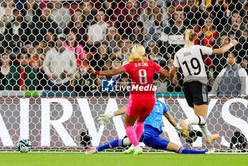 2023-08-03 - Cho So-hyun (8) of Korea Republic scores a goal 1-0 during the 2023 FIFA Women’s World Cup, Group H football match between Korea Republic and Germany on 3 August 2023 at Brisbane Stadium in Brisbane, Australia - FOOTBALL - WOMEN'S WORLD CUP 2023 - KOREA REPUBLIC V GERMANY - FIFA WORLD CUP - SOCCER