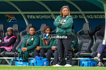 2023-08-06 - Coach Desiree Ellis of South Africa during the 2023 FIFA Women’s World Cup, round of 16 football match between Netherlands and South Africa on 6 August 2023 at Sydney Football Stadium, Sydney, Australia - FOOTBALL - WOMEN'S WORLD CUP 2023 - NETHERLANDS V SOUTH AFRICA - FIFA WORLD CUP - SOCCER