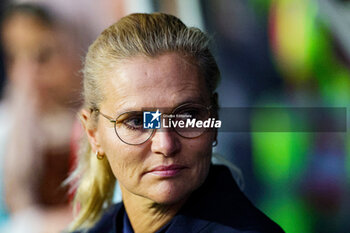 2023-08-07 - Sarina Wiegman Manager of England during the 2023 FIFA Women’s World Cup, Round of 16 football match between England and Nigeria on 7 August 2023 at Brisbane Stadium in Brisbane, Australia - FOOTBALL - WOMEN'S WORLD CUP 2023 - ENGLAND V NIGERIA - FIFA WORLD CUP - SOCCER