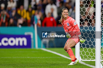 2023-08-07 - Mary Earps (1) of England during the 2023 FIFA Women’s World Cup, Round of 16 football match between England and Nigeria on 7 August 2023 at Brisbane Stadium in Brisbane, Australia - FOOTBALL - WOMEN'S WORLD CUP 2023 - ENGLAND V NIGERIA - FIFA WORLD CUP - SOCCER