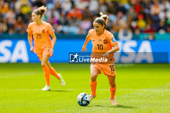 2023-08-07 - Danielle van de Donk (10) of Netherlands during the 2023 FIFA Women’s World Cup, round of 16 football match between Netherlands and South Africa on 6 August 2023 at Sydney Football Stadium, Sydney, Australia - FOOTBALL - WOMEN'S WORLD CUP 2023 - NETHERLANDS V SOUTH AFRICA - FIFA WORLD CUP - SOCCER