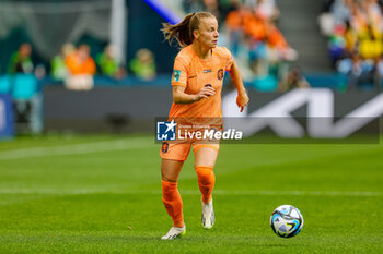 2023-08-07 - Lynn Wilms (2) of Netherlands during the 2023 FIFA Women’s World Cup, round of 16 football match between Netherlands and South Africa on 6 August 2023 at Sydney Football Stadium, Sydney, Australia - FOOTBALL - WOMEN'S WORLD CUP 2023 - NETHERLANDS V SOUTH AFRICA - FIFA WORLD CUP - SOCCER