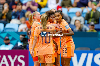 2023-08-07 - Lineth Beerensteyn (7) of Netherlands scores a goal and celebrates 2-0 during the 2023 FIFA Women’s World Cup, round of 16 football match between Netherlands and South Africa on 6 August 2023 at Sydney Football Stadium, Sydney, Australia - FOOTBALL - WOMEN'S WORLD CUP 2023 - NETHERLANDS V SOUTH AFRICA - FIFA WORLD CUP - SOCCER