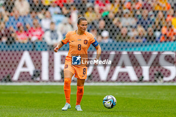 2023-08-07 - Sherida Spitse (8) of Netherlands during the 2023 FIFA Women’s World Cup, round of 16 football match between Netherlands and South Africa on 6 August 2023 at Sydney Football Stadium, Sydney, Australia - FOOTBALL - WOMEN'S WORLD CUP 2023 - NETHERLANDS V SOUTH AFRICA - FIFA WORLD CUP - SOCCER