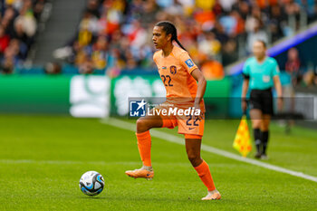 2023-08-07 - Esmee Brugts (22) of Netherlands during the 2023 FIFA Women’s World Cup, round of 16 football match between Netherlands and South Africa on 6 August 2023 at Sydney Football Stadium, Sydney, Australia - FOOTBALL - WOMEN'S WORLD CUP 2023 - NETHERLANDS V SOUTH AFRICA - FIFA WORLD CUP - SOCCER