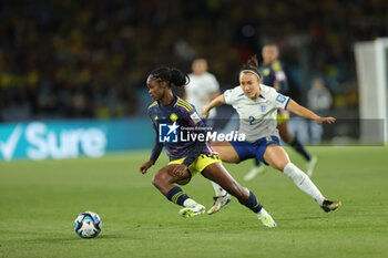 FOOTBALL - WOMEN'S WORLD CUP 2023 - QUARTER FINALS - ENGLAND V COLUMBIA - FIFA WORLD CUP - SOCCER
