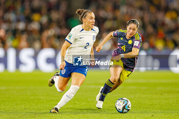 2023-08-13 - Lucy Bronze (2) of England during the 2023 FIFA Women’s World Cup, quarter-final football match between England and Colombia on 12 August 2023 at Stadium Australia in Sydney, Australia - FOOTBALL - WOMEN'S WORLD CUP 2023 - ENGLAND V COLOMBIA - FIFA WORLD CUP - SOCCER