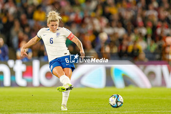 2023-08-13 - Millie Bright (6) of England during the 2023 FIFA Women’s World Cup, quarter-final football match between England and Colombia on 12 August 2023 at Stadium Australia in Sydney, Australia - FOOTBALL - WOMEN'S WORLD CUP 2023 - ENGLAND V COLOMBIA - FIFA WORLD CUP - SOCCER