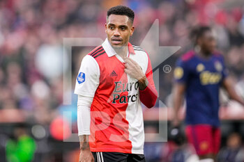 2023-01-22 - Danilo of Feyenoord during the Netherlands championship Eredivisie football match between Feyenoord and Ajax on January 22, 2023 at Stadion Feijenoord in Rotterdam, Netherlands - FOOTBALL - NETHERLANDS CHAMP - FEYENOORD V AJAX - NETHERLANDS EREDIVISIE - SOCCER