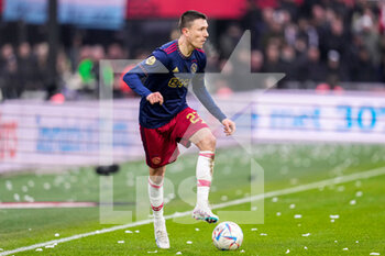 2023-01-22 - Steven Berghuis of Ajax during the Netherlands championship Eredivisie football match between Feyenoord and Ajax on January 22, 2023 at Stadion Feijenoord in Rotterdam, Netherlands - FOOTBALL - NETHERLANDS CHAMP - FEYENOORD V AJAX - NETHERLANDS EREDIVISIE - SOCCER