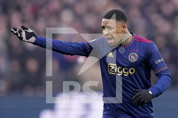 2023-01-22 - Steven Bergwijn of Ajax during the Netherlands championship Eredivisie football match between Feyenoord and Ajax on January 22, 2023 at Stadion Feijenoord in Rotterdam, Netherlands - FOOTBALL - NETHERLANDS CHAMP - FEYENOORD V AJAX - NETHERLANDS EREDIVISIE - SOCCER