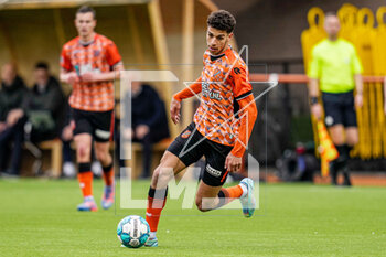 2023-04-16 - Walid Ould-Chikh of FC Volendam during the Netherlands championship Eredivisie football match between FC Volendam and PSV on April 16, 2023 at Kras Stadion in Volendam, Netherlands - FOOTBALL - NETHERLANDS CHAMP - VOLENDAM V PSV - NETHERLANDS EREDIVISIE - SOCCER