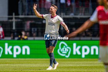 2023-05-28 - Luuk de Jong of PSV during the Netherlands championship Eredivisie football match between AZ Alkmaar and PSV Eindhoven on May 28, 2023 at AFAS Stadion in Alkmaar, Netherlands - FOOTBALL - NETHERLANDS CHAMP - AZ V PSV - NETHERLANDS EREDIVISIE - SOCCER