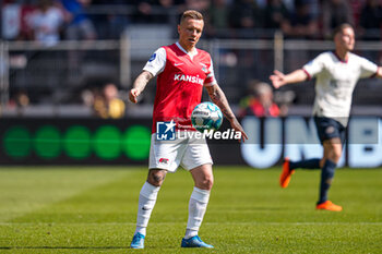 2023-05-28 - Jordy Clasie of AZ Alkmaar during the Netherlands championship Eredivisie football match between AZ Alkmaar and PSV Eindhoven on May 28, 2023 at AFAS Stadion in Alkmaar, Netherlands - FOOTBALL - NETHERLANDS CHAMP - AZ V PSV - NETHERLANDS EREDIVISIE - SOCCER