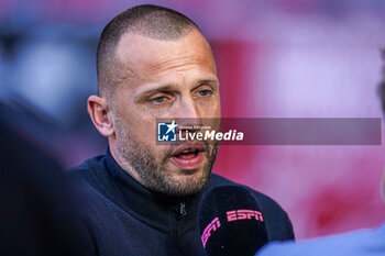 2023-05-28 - Coach John Heitinga of Ajax during the Netherlands championship Eredivisie football match between FC Twente and Ajax on May 28, 2023 at Grolsch Veste in Enschede, Netherlands - FOOTBALL - NETHERLANDS CHAMP - TWENTE V AJAX - NETHERLANDS EREDIVISIE - SOCCER