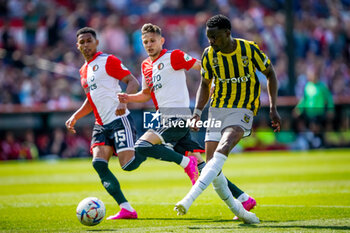 2023-05-28 - Nicolas Isimat-Mirin of Vitesse during the Netherlands championship Eredivisie football match between Feyenoord and Vitesse on May 28, 2023 at Stadion Feijenoord in Rotterdam, Netherlands - FOOTBALL - NETHERLANDS CHAMP - FEYENOORD V VITESSE - NETHERLANDS EREDIVISIE - SOCCER