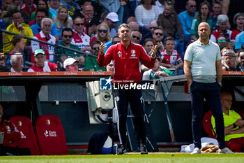 2023-05-28 - Assistant Coach Marino Pusic of Feyenoord during the Netherlands championship Eredivisie football match between Feyenoord and Vitesse on May 28, 2023 at Stadion Feijenoord in Rotterdam, Netherlands - FOOTBALL - NETHERLANDS CHAMP - FEYENOORD V VITESSE - NETHERLANDS EREDIVISIE - SOCCER