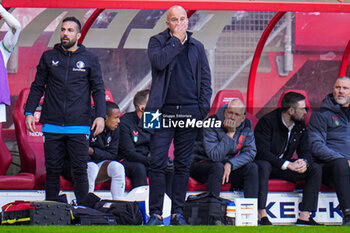 2023-10-29 - Head coach Arne Slot of Feyenoord disappointed during the Netherlands championship Eredivisie football match between FC Twente and Feyenoord on October 29, 2023 at De Grolsch Veste in Enschede, Netherlands - FOOTBALL - NETHERLANDS CHAMP - TWENTE V FEYENOORD - NETHERLANDS EREDIVISIE - SOCCER