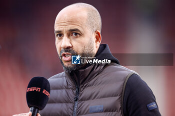 2023-10-29 - Head coach Pascal Jensen of AZ during the Netherlands championship Eredivisie football match between AZ and NEC on October 29, 2023 at AFAS Stadion in Alkmaar, Netherlands - FOOTBALL - NETHERLANDS CHAMP - AZ V NEC - NETHERLANDS EREDIVISIE - SOCCER