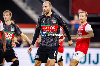 2023-10-29 - Bas Dost of NEC during the Netherlands championship Eredivisie football match between AZ and NEC on October 29, 2023 at AFAS Stadion in Alkmaar, Netherlands - FOOTBALL - NETHERLANDS CHAMP - AZ V NEC - NETHERLANDS EREDIVISIE - SOCCER
