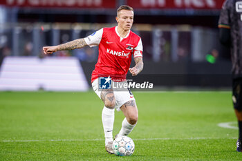 2023-10-29 - Jordy Clasie of AZ during the Netherlands championship Eredivisie football match between AZ and NEC on October 29, 2023 at AFAS Stadion in Alkmaar, Netherlands - FOOTBALL - NETHERLANDS CHAMP - AZ V NEC - NETHERLANDS EREDIVISIE - SOCCER