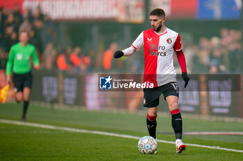 2023-12-03 - Luka Ivanusec of Feyenoord during the Netherlands championship Eredivisie football match between Feyenoord and PSV on December 3, 2023 at Stadion Feijenoord in Rotterdam, Netherlands - FOOTBALL - NETHERLANDS CHAMP - FEYENOORD V PSV - NETHERLANDS EREDIVISIE - SOCCER